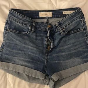 PacSun high rise shorts- women’s size 25
